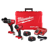 Milwaukee MIL-3697-22 M18 GEN 4 FUEL 2-Tool Combo 2x XC5.0 Kit