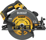 DEWALT DEW-DCS578B Flexvolt 60V MAX Brushless 7-1/4 In. Cordless Circular Saw With Brake (Tool Only)