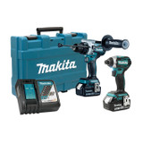Makita MAK-DLX2412T 18V 2-Tool Hammer Drill / Driver Combo Kit