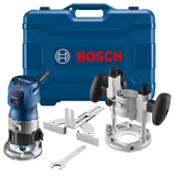 Bosch BOS-GKF125CEPK Colt 1.25 HP (Max) Variable-Speed Palm Router Combination Kit