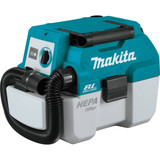 Makita MAK-DVC750LZ 18V LXT Brushless 2-Gallon HEPA Wet / Dry Dust Extractor Vacuum - Bare Tool