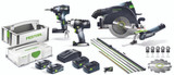 Festool FES-205605 Pro Remodeler Pack - Combo Kit - Comes With Separate Rail FES-769941