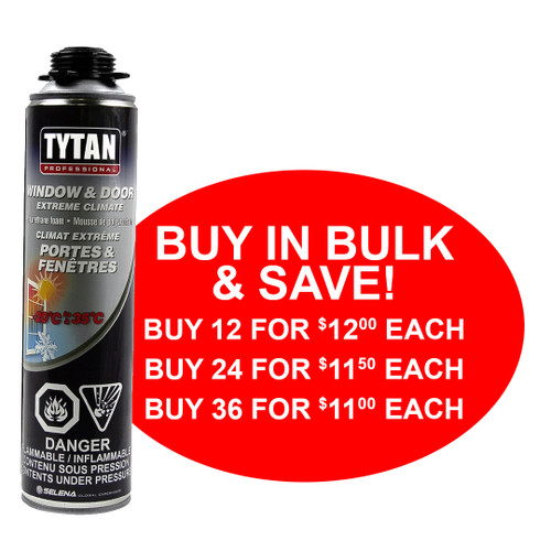 Tytan TYTA-0989  Pro Extreme Climate Insulating Foam Sealant 20oz